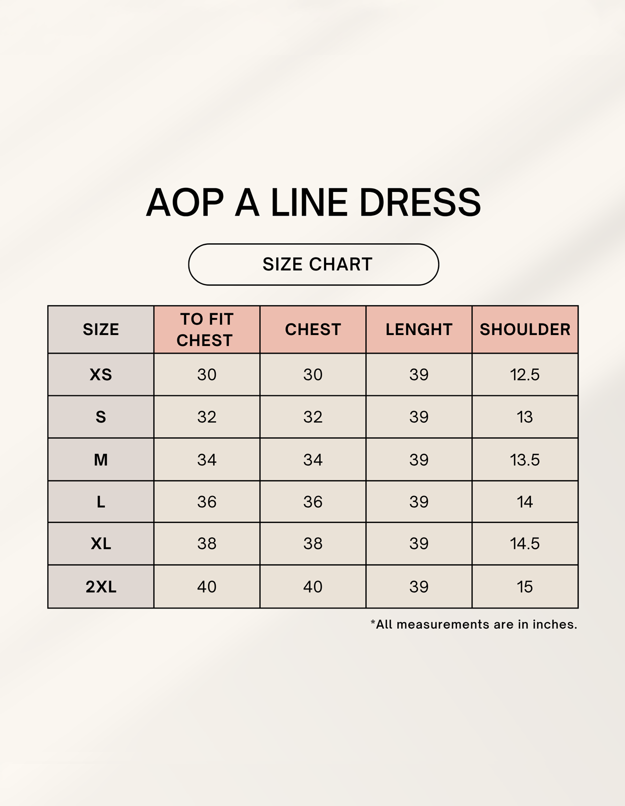 AOP A line Dress - Image 2