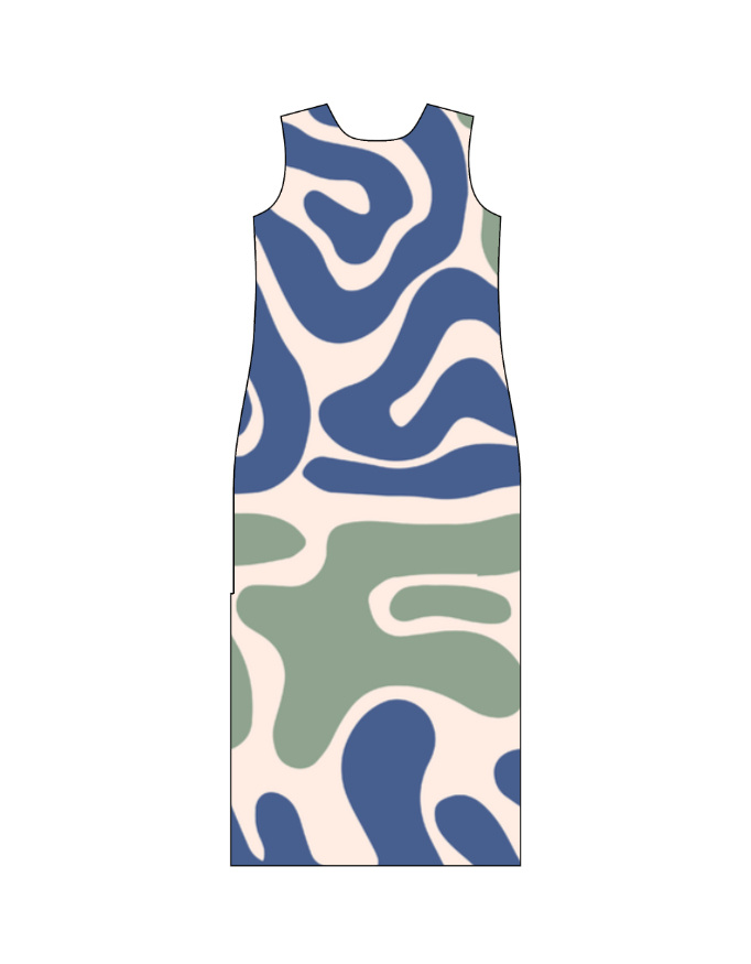 AOP Bodycon Dress - Image 5