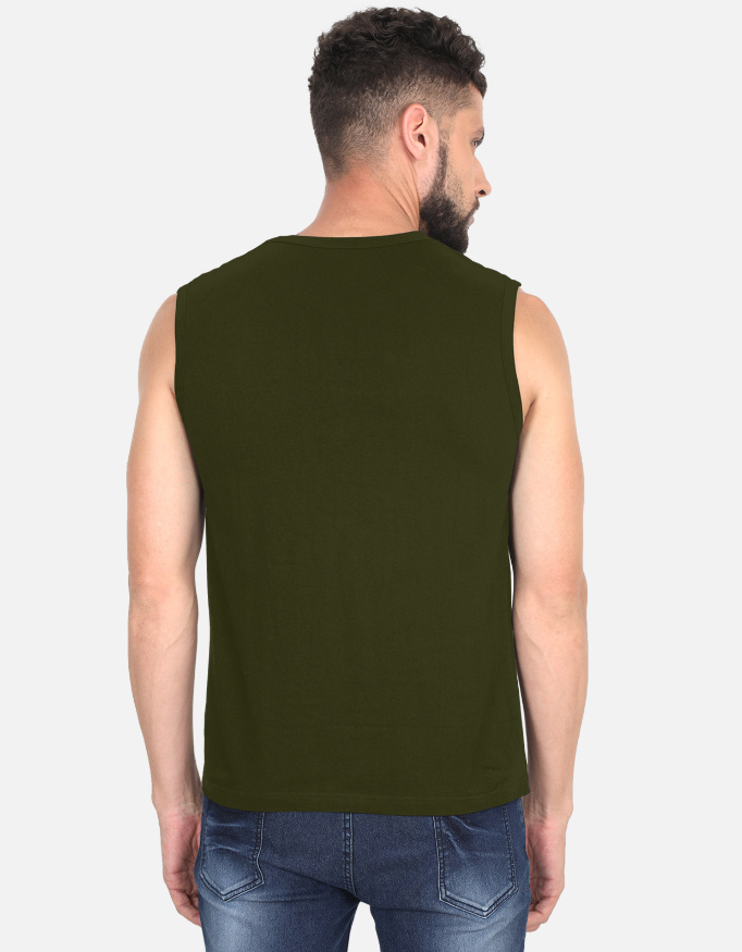 Men's Sleeveless T-Shirt - Image 4