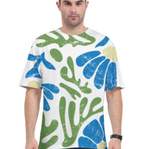 Men AOP Oversized Tee