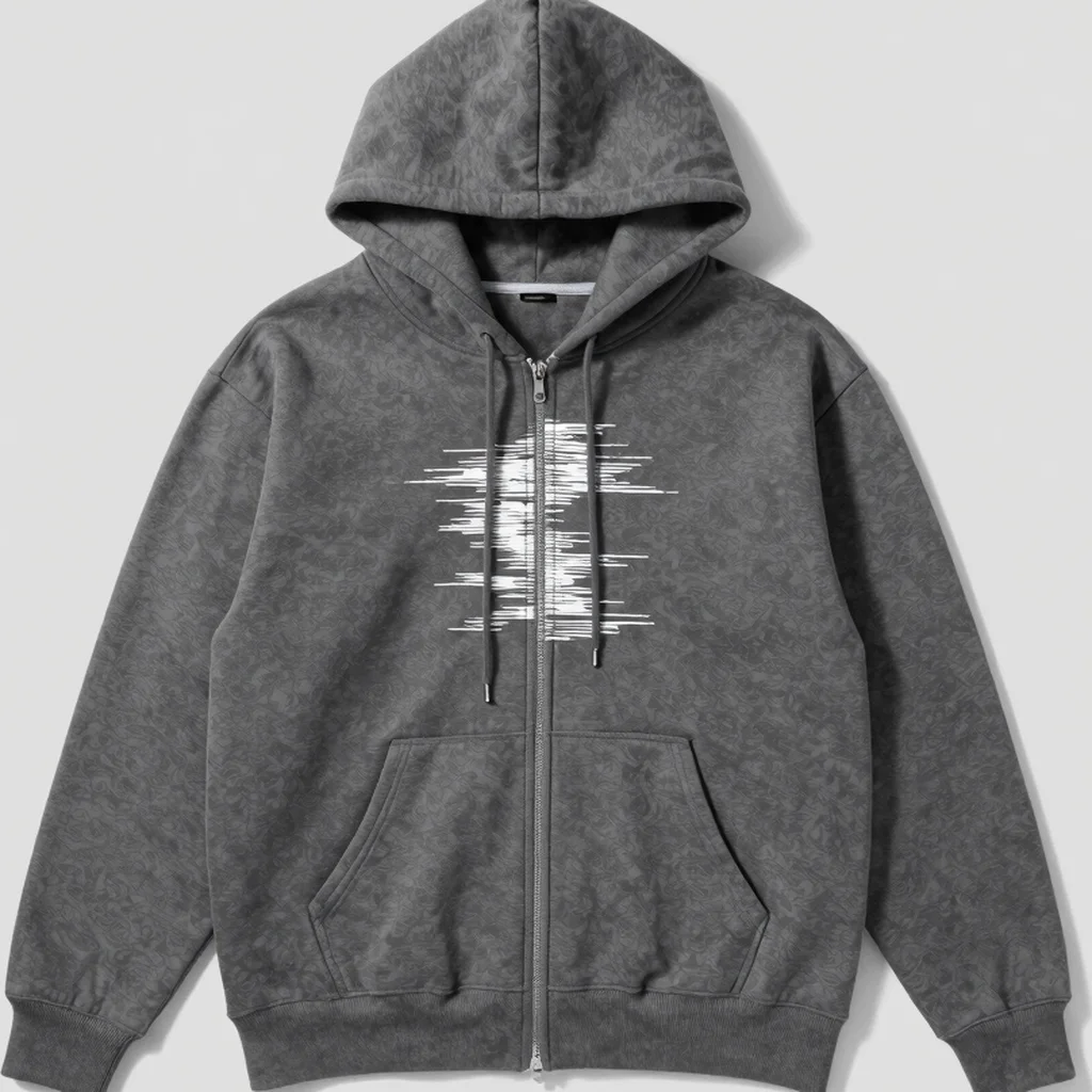 Static Zip Hoodie